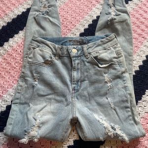 Rue 21 Curvy Sized 6 High- Rise Ankle Jegging Jeans